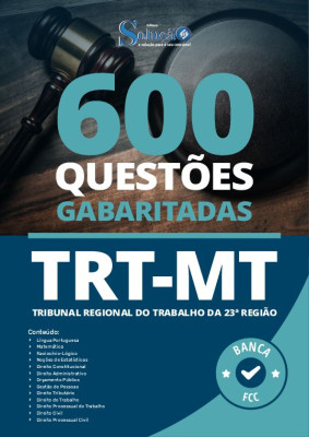 Caderno de Questões TRT-MT - 600 Questões Gabaritadas - Imagem 2