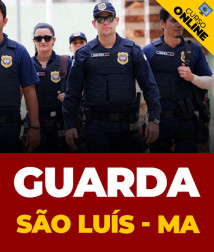 Capa Curso Guarda de São Luís - MA