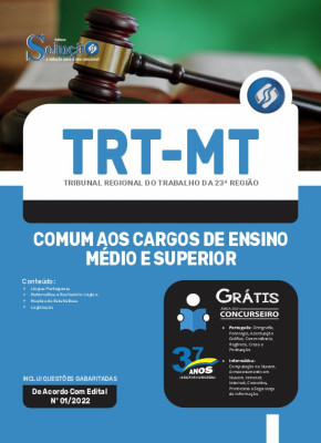 Apostila TRT-MT - Comum aos Cargos de Ensino Médio e Superior - Imagem 3