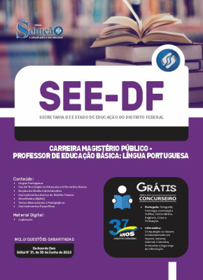 Apostila SEE-DF - Carreira Magistério Público - Professor de Educação Básica: Língua Portuguesa - Imagem 3