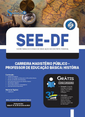 Apostila SEE-DF - Carreira Magistério Público - Professor de Educação Básica: História - Imagem 3