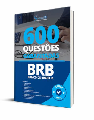 Caderno de Questões BRB - 600 Questões Gabaritadas - Imagem 1