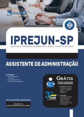 Apostila IPREJUN-SP - Assistente de Administração - Imagem 3