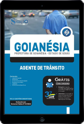 Apostila Prefeitura de Goianésia - GO em PDF - Agente de Trânsito - Imagem 1