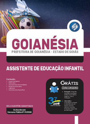 Apostila Prefeitura de Goianésia - GO - Assistente de Educação Infantil - Imagem 3