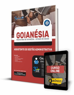 Apostila Prefeitura de Goianésia - GO - Assistente de Gestão Administrativa - Imagem 1