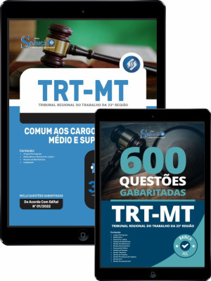 Combo Digital TRT-MT - Comum aos Cargos de Ensino Médio e Superior - Imagem 1