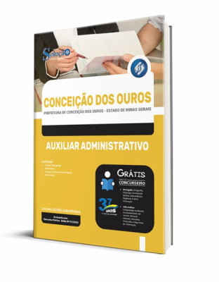 Apostila Prefeitura de Conceição dos Ouros - MG - Auxiliar Administrativo - Imagem 2