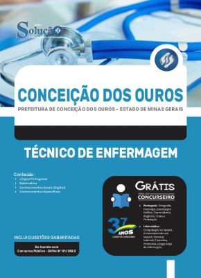 Apostila Prefeitura de Conceição dos Ouros - MG - Técnico de Enfermagem - Imagem 3