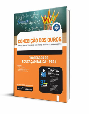 Apostila Prefeitura de Conceição dos Ouros - MG - Professor de Educação Básica - PEB I - Imagem 2