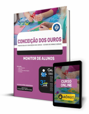 Apostila Prefeitura de Conceição dos Ouros - MG - Monitor de Alunos