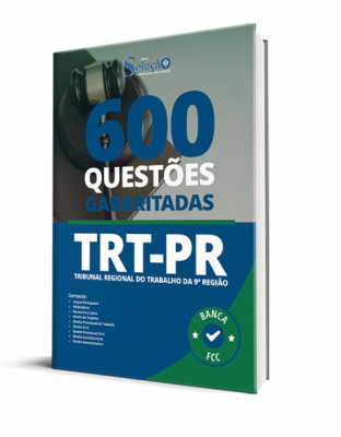 Caderno de Questões TRT-PR - Oficial Judiciário - 600 Questões Gabaritadas - Imagem 1