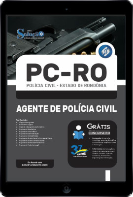 Apostila PC-RO em PDF - Agente de Polícia Civil - Imagem 1