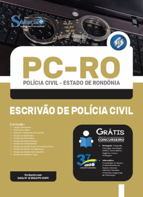 Apostila PC-RO - Escrivão de Polícia Civil - Imagem 3