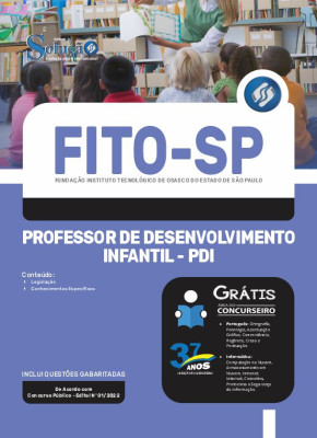 Apostila FITO-SP - Professor de Desenvolvimento Infantil - PDI - Imagem 3