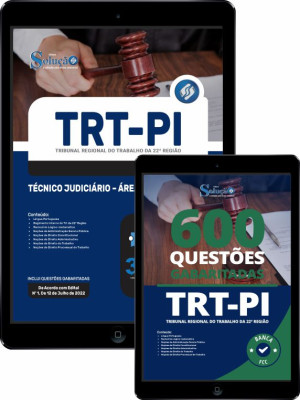 Combo Digital TRT-PI - Técnico Judiciário - Área Administrativa - Imagem 1