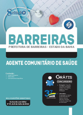 Apostila Prefeitura de Barreiras - BA - Agente Comunitário de Saúde - Imagem 3