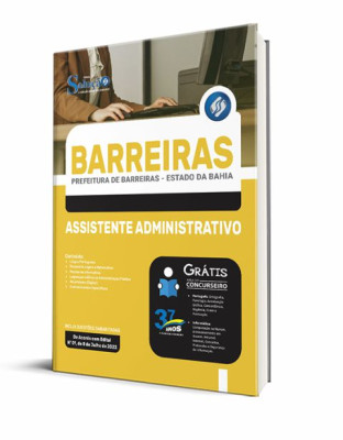 Apostila Prefeitura de Barreiras - BA - Assistente Administrativo - Imagem 2