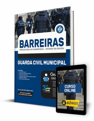 Apostila Prefeitura de Barreiras - BA - Guarda Civil Municipal - Imagem 1