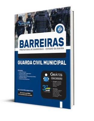 Apostila Prefeitura de Barreiras - BA - Guarda Civil Municipal - Imagem 2