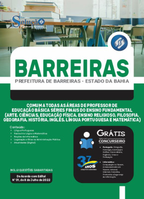 Apostila Prefeitura de Barreiras - BA - Comum a Todas as Áreas de Professor de Educação Básica Séries Finais do Ensino Fundamental - Imagem 3