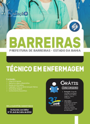 Apostila Prefeitura de Barreiras - BA - Técnico em Enfermagem - Imagem 3