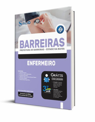 Apostila Prefeitura de Barreiras - BA - Enfermeiro - Imagem 2