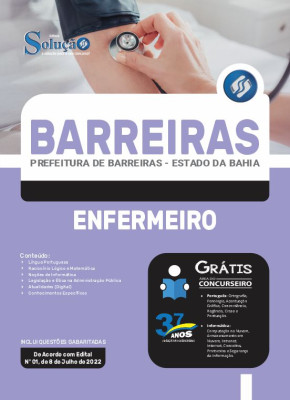 Apostila Prefeitura de Barreiras - BA - Enfermeiro - Imagem 3