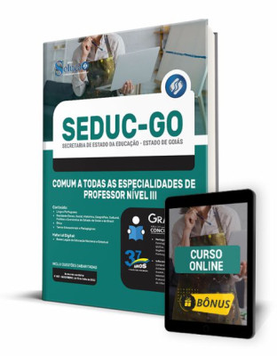 Apostila SEDUC-GO - Comum a Todas as Especialidades de Professor Nível III - Imagem 1