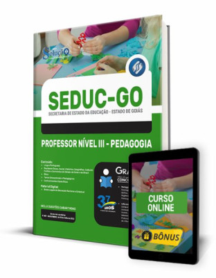 Apostila SEDUC-GO - Professor Nível III - Pedagogia - Imagem 1