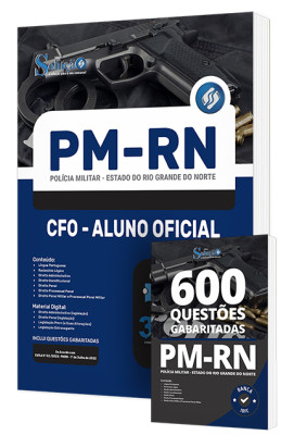 Combo Impresso PM-RN - CFO - Aluno Oficial - Imagem 1