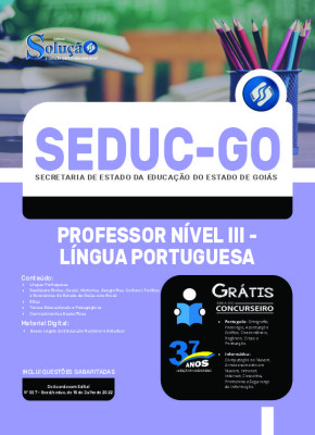 Apostila SEDUC-GO - Professor Nível III - Língua Portuguesa - Imagem 3