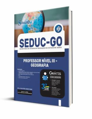 Apostila SEDUC-GO - Professor Nível III - Geografia - Imagem 2