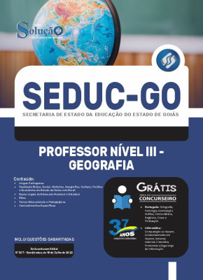 Apostila SEDUC-GO - Professor Nível III - Geografia - Imagem 3