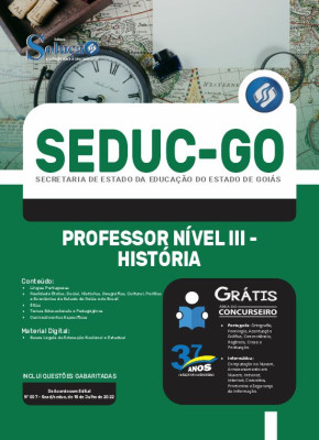 Apostila SEDUC-GO - Professor Nível III - História - Imagem 3