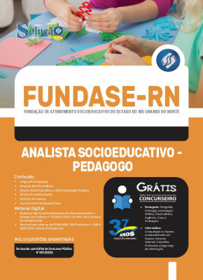 Apostila FUNDASE-RN - Analista Socioeducativo - Pedagogo - Imagem 3