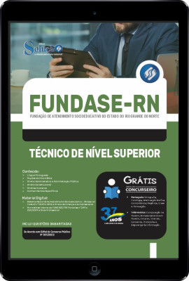 Apostila FUNDASE-RN em PDF - Técnico de Nível Superior - Imagem 1