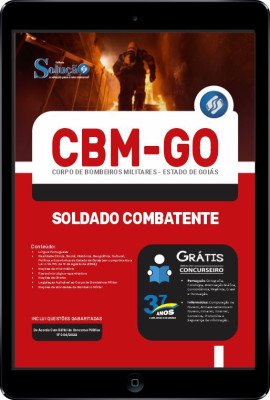 Apostila CBM-GO em PDF - Soldado Combatente - Imagem 1