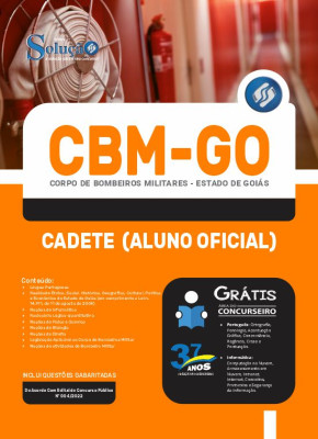 Apostila CBM-GO - Cadete (Aluno Oficial) - Imagem 3