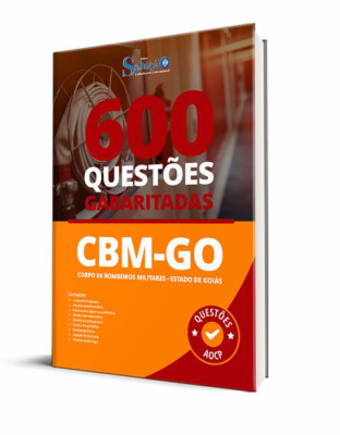 Caderno de Questões CBM-GO – 600 Questões Gabaritadas