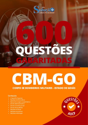 Caderno de Questões CBM-GO - 600 Questões Gabaritadas - Imagem 2