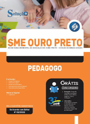 Apostila SME Ouro Preto - MG - Pedagogo - Imagem 3