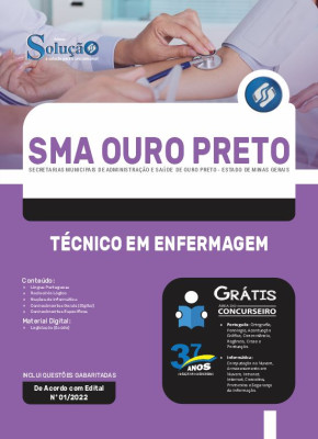 Apostila SMA Ouro Preto - MG - Técnico em Enfermagem - Imagem 3