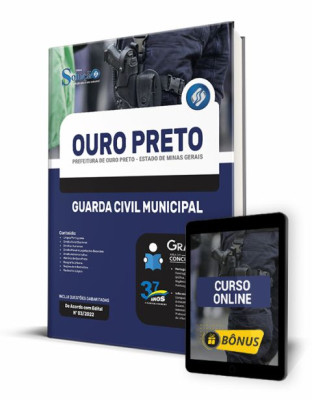 Apostila Prefeitura de Ouro Preto - MG - Guarda Civil Municipal - Imagem 1