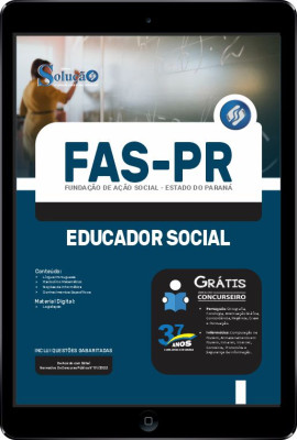 Apostila FAS-PR em PDF - Educador Social - Imagem 1