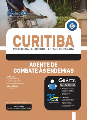 Apostila Prefeitura de Curitiba - PR - Agente de Combate às Endemias - Imagem 3