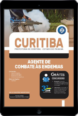 Apostila Prefeitura de Curitiba - PR em PDF - Agente de Combate às Endemias - Imagem 1