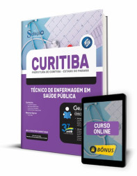 Capa Apostila Prefeitura de Curitiba - PR - Técnico de Enfermagem em Saúde Pública