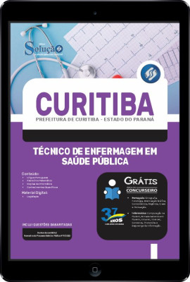 Apostila Prefeitura de Curitiba - PR em PDF - Técnico de Enfermagem em Saúde Pública - Imagem 1