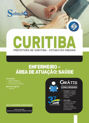 Apostila Prefeitura de Curitiba - PR - Enfermeiro - Área de Atuação: Saúde - Imagem 3